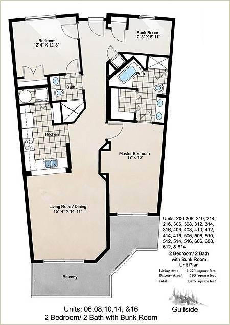 DESTIN WEST BEACH & BAY RESORT- GULFSIDE - Residential