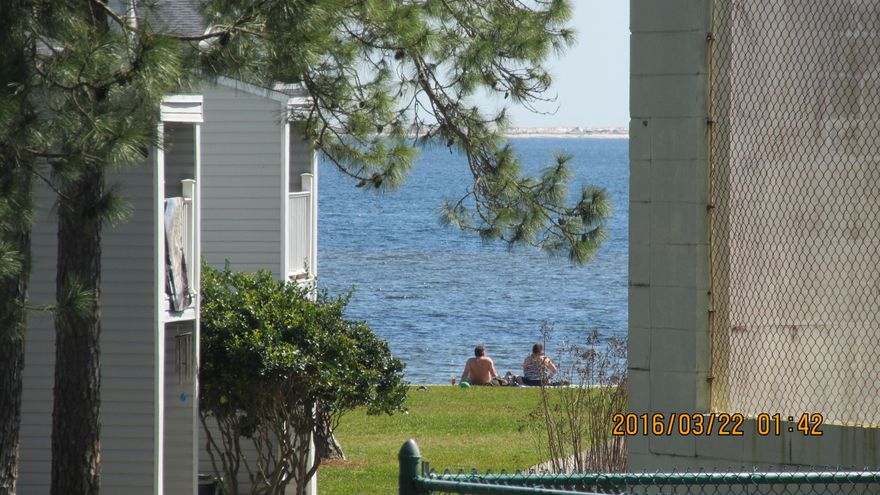 1 bedroom, 1 bath unit that is on the 2nd floor. Waterview from the balcony. Both bathroom and kitchen have been remodeled. The complex has a pool, a tennis court and a secure laundry facility on site. Call the office to schedule a showing.