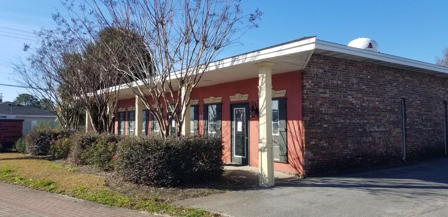 Office has reception area, 2 large private offices, restroom, front and side entrances.  Tenant pays utilities and liability insurance.  Owner is installing new carpet and interior paint.  minimum of 3 year term.