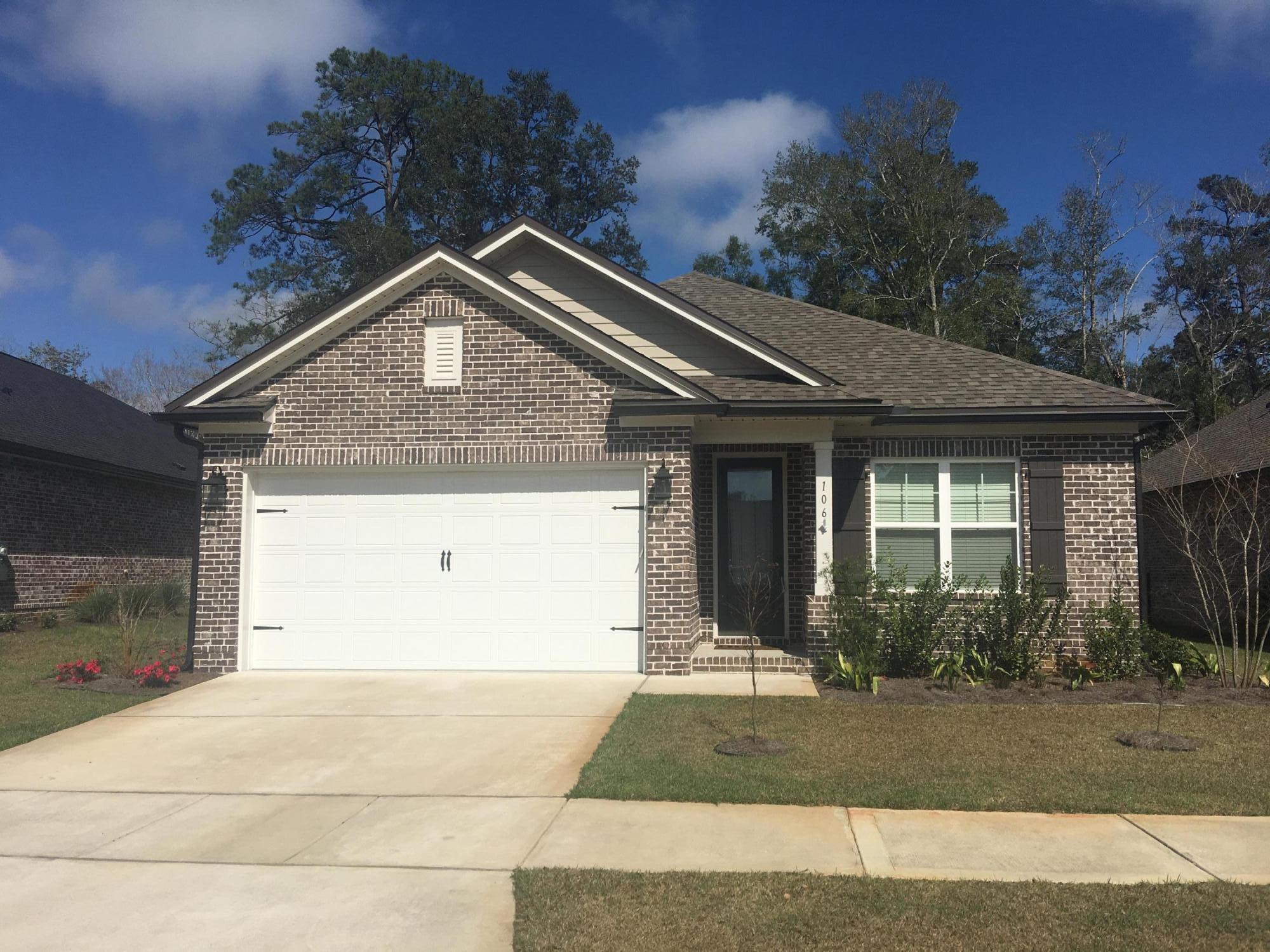 REDUCED! This 2017 impeccably maintained home also includes a deluxe upgraded builder warranty, window treatments, top of the line Frigidaire Professional stainless appliances, large kitchen island, walk- in pantry, rare privacy fence backyard, screened-in porch, deck, flex room for an office/guest/music or a formal dining room, etc. Laminated floors through out including the 1/2 bath. Tiled floors in hall, master bath and utility room. Custom sliding barn doors create additional privacy for the bedrooms. Alarm system, pull down stairs to floored attic, and additional outdoor storage to keep the garage free. Marina Village has a full-service marina convenient to all homeowners, to store your boat or RV nearby, and the community playground & swimming pool are in easy walking distance.