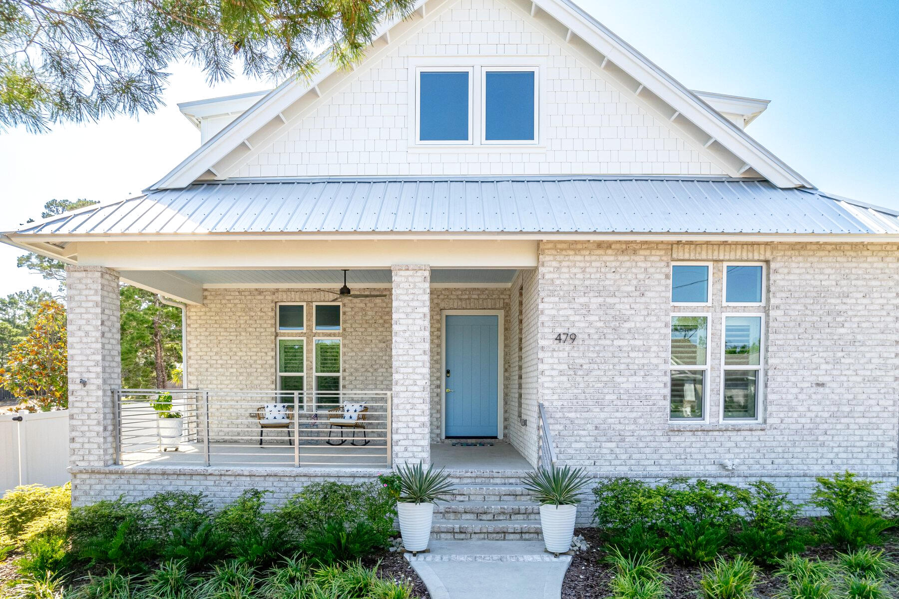 Discover coastal living at its finest in this stunning custom-built home, completed in 2022, and nestled in the tranquil Santa Rosa Ridge community on the west end of 30A. With an expansive private lot, this elegant residence offers both privacy and proximity to the best of the area's dining and beaches, making it the perfect primary home or vacation getaway.Step inside to find exquisite craftsmanship throughout, including engineered oak flooring, shiplap accents and custom tilework. The open-concept layout is bathed in natural light, accentuating the high-end finishes such as quartz countertops and plantation shutters. The home features a gourmet kitchen with top-of-the-line appliances and a spacious laundry room with built-ins for extra storage. Designed with relaxation in mind, the living spaces flow effortlessly onto a screened back porch overlooking a private heated pool, a true retreat in your own backyard.

Additional highlights include custom walk-in closets by California Closets, built-in bookcases and a dedicated office space. This home is immaculate and move-in ready, offering a seamless blend of luxury and comfort. The garage and ample outdoor space enhance both functionality and convenience.

Located just a mile from the Ed Walline public beach access and popular dining spots like Stinky's Fish Camp and Shunk Gulley, this home combines peaceful living with easy access to all the action on 30A. Don't miss the chance to own this sophisticated coastal retreat.
