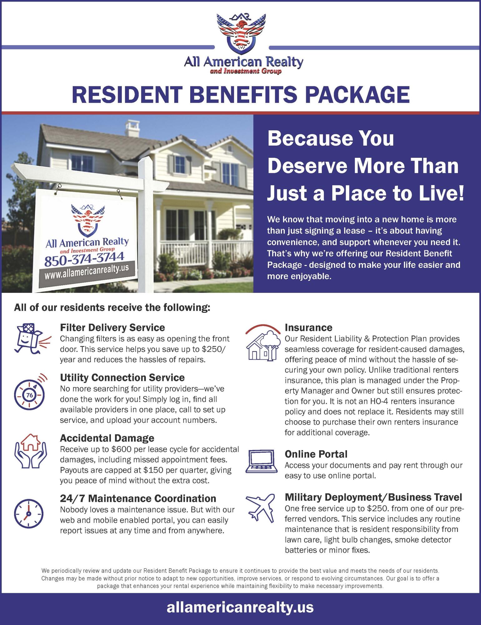 METES & BOUNDS - Residential Lease