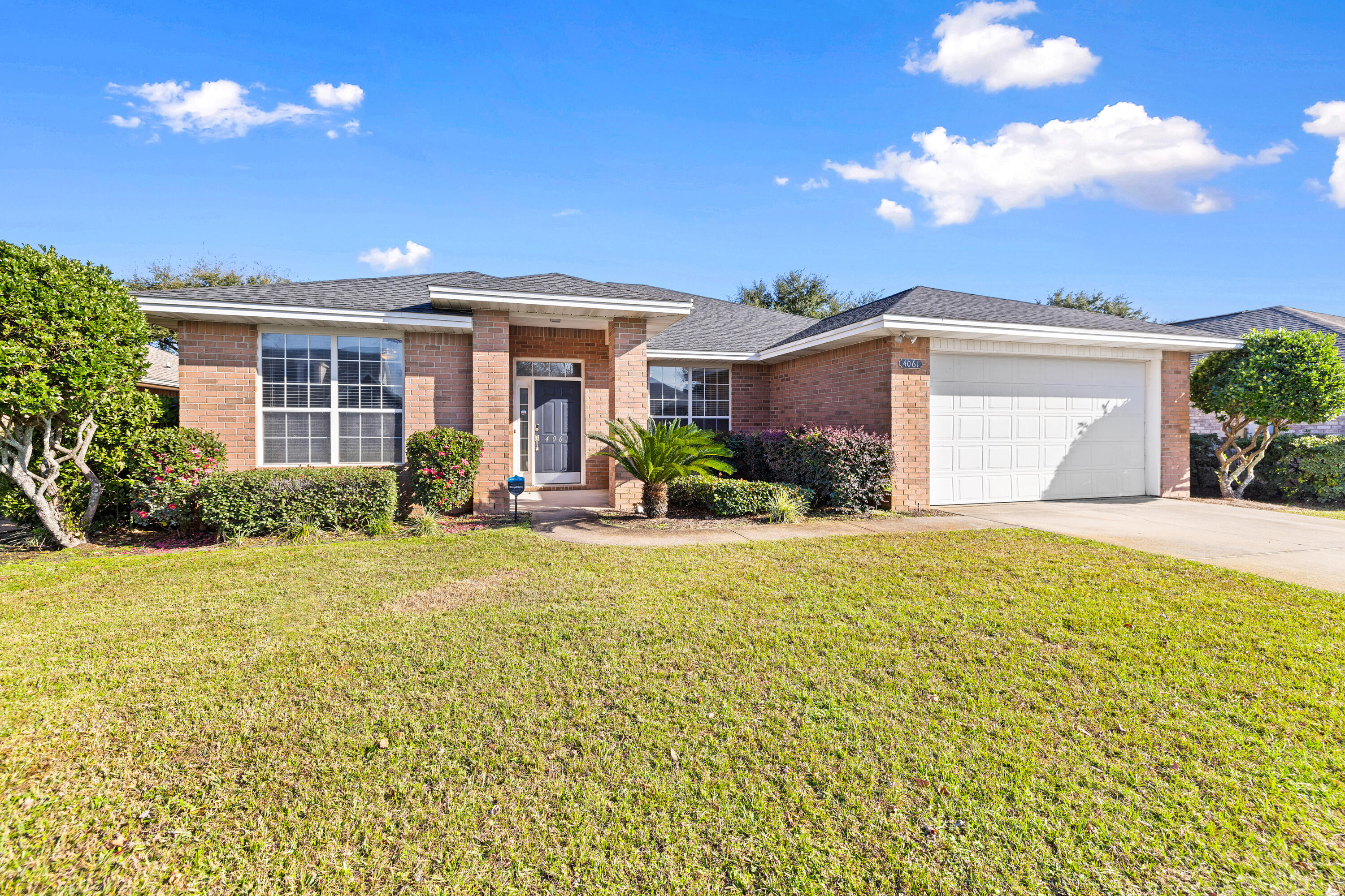 Welcome home to this beautifully and newly updated 4-bedroom, 2-bathroom brick home, offering 2,265 square feet of comfortable living space. Perfectly situated in Indian Lake, a Destin neighborhood, this home combines modern updates with timeless charm. Inside, discover brand-new flooring, smooth modern ceilings, and fresh paint throughout, creating a bright and welcoming ambiance. The open floorplan is ideal for both entertaining and everyday living, with the kitchen overlooking a spacious living room that features a fireplace. The primary suite is a relaxing retreat, with ample space. Three additional bedrooms, and a bonus/office space provide great flexibility. Outside, you'll find a fully fenced backyard--perfect for pets or outdoor gatherings. An attached garage and a washer and dryer included provide additional convenience. 

*Move Out Clean Fee Charged
*Pet Friendly Upon Approval
*Background, Eviction, Credit Checks