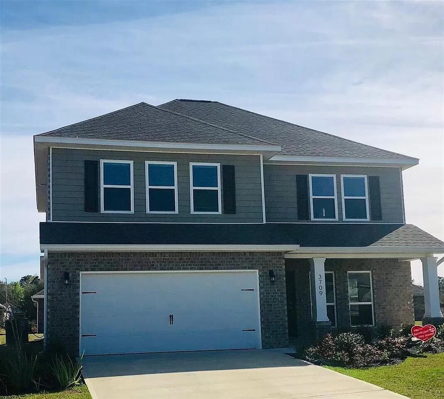 ** BEING ENTERED FOR COMP PURPOSES ONLY ** 2 story brick home with 4 bedrooms and 3 1/2 baths in highly desired Hawks Landing in Pace!!