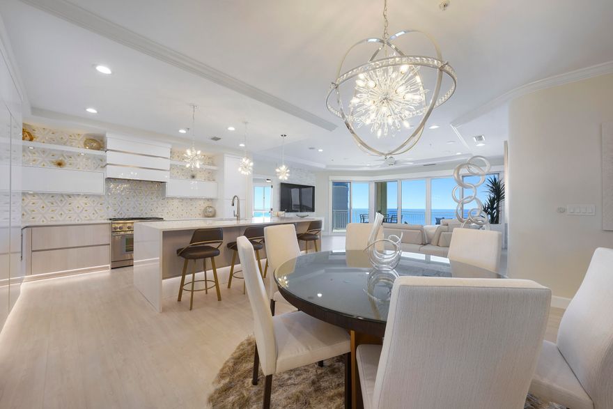 This absolutely gorgeous Villa is located on the 17th floor of Grand Dunes II overlooking the neighboring properties, which gives it the most incredible 180 degree views of the Gulf and sugar white sands of South Walton!!The owners have spent almost a year remodeling this beautiful Villa and it shows! From the moment you step off the semi-private elevator into your private foyer, you will immediately notice that there was no expense spared in this creation. The time and meticulous attention to every detail to create this Modern/Contemporary beauty is obvious! Everything in this unit is top of the line and brand new; from every fixture, to every appliance, every cabinet and every countertop! I promise, you have never seen another Villa like this one! Features of this incredible beauty include; "Oceanview" Luxury Vinyl Plank flooring throughout, "Silestone Eternal Calacatta Gold" polished quartz countertops, featuring a custom contemporary double waterfall island w/ a deep 18-gauge stainless steel "Franke Pescara" sink, "Thermador" appliances featuring a custom paneled double door fridge with 30" refrigerator and 30" freezer with GOLA handless system, 36" gas range with griddle, custom range hood, 30" microwave drawer, "Sapphire Series" built-in dishwasher with LED lighting and "U-Line" 15" Nugget Ice Machine. Other features include: custom cabinetry at it's finest, "American Made, Italian inspired"; this custom kitchen is finished in "Milano Collections Panna" finish and "White Lucido" high-gloss, featuring "GOLA" handless system; LED upper and lower cabinet lighting; touch-latch appliance panels and LED stainless steel Toe-Kick lighting.  Custom built-in oversized pantry, Built-in coffee bar, automatic blinds in all rooms, "Samsung" 8K TV's; 85" in Living Area, 75" in Master and 65" in Guest bedroom and "Control 4" Home Automation System. Other features include: Floating "Milano Gola" bathroom vanities with an ultra luxe feel with LED strip lighting underneath, personalized linen cabinetry with custom built-in hamper, "TOTO" toilets in all bathrooms, Master bath has "Kohler" shower featuring DTV+, Kohler's most advanced showering system featuring a digital shower interface control panel. Master bath also features a "Seura" TV mirror and smoked glass door into the separate water closet. Laundry room features extra built-in cabinets and a laundry pantry for extra storage. AC features a new "ECOBEE 3" thermostat. Villa also has "Kalco" chandelier with Firenze crystal and matching pendant lights. 

There are way too many features and upgrades to list them all, you simply must see this incredible Villa to truly appreciate all that it has to offer!

Grand Dunes offers: "Super Quiet Interiors", 24 hour security, gated entry, lush landscaping, 3 levels of gated underground parking for owners, grand lobby, semi-private elevators leading into your private foyer, private heated pool & hot tub, Owner's Lounge with Gulf front Fitness Room, Over-flow suites for guests, 200' of deeded beach, serene streams, majestic waterfall and a Lagoon Style Gulf front pool area with Hot Tub shared by both buildings and Beach Service.

Grand Dunes is the Emerald Coast's Most Desired Rental Restricted Beachfront Development!

Call us today to schedule your private viewing of this gorgeous Villa!
