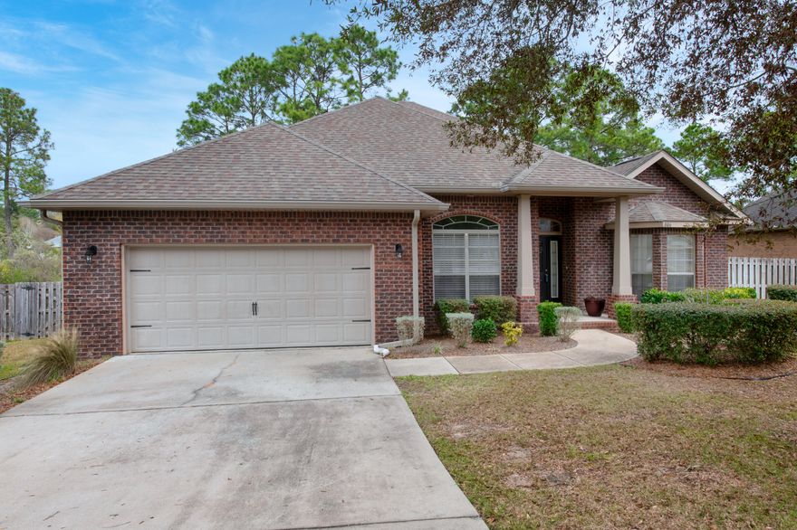 This exquisite 4-bedroom 3-bath home located in Crestview's Foxwood Estates is sure to impress! The home features beautiful hard wood floors throughout the spacious living areas and bedrooms. The kitchen provides plenty of cabinet space, granite counter tops and stainless steel appliances that open up to the dining area. The master suite features double vanities and a separate shower. The family room leads out to a large deck located within a private, fenced-in back yard.  This home is just a short commute to 7SFG, Duke Field and white sand beaches.