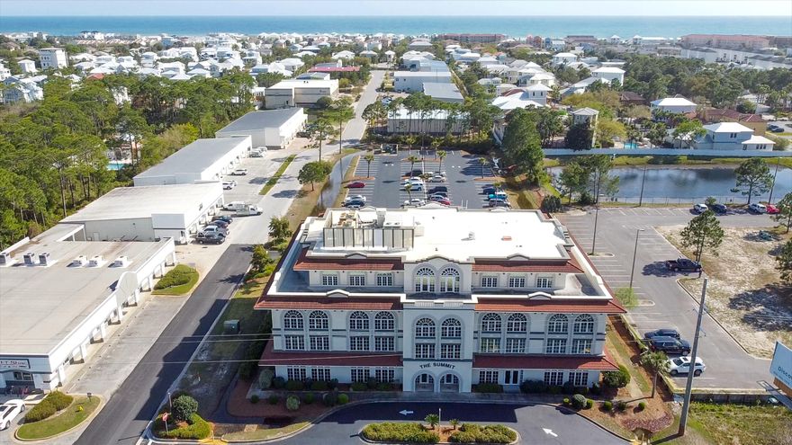 High quality office space located on the 3rd Floor of The Summit Office Building.  Really nice & efficient layout located just off the elevator lobby.  Small reception area, conference room, kitchen / break area, 2 executive offices with floor to ceiling windows and a private bathroom.  Very professional working environment.  This office building is managed by an Association Management company.  Unit 306 is 847 SF.