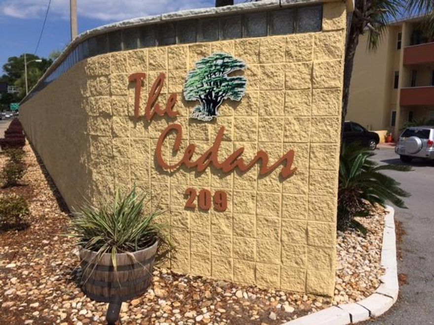 This CEDARS unit has been refurbished with new kitchen cabinets and freshly painted interior. Tile floors throughout. Ground floor unit opens directly onto the atrium. HVAC a few years old. Owner storage unit is off the exterior patio. Furnishings come with the unit! Complex has a beautiful pool, updated laundry facility and a dock on the sound for fishing and viewing the spectacular sunsets!