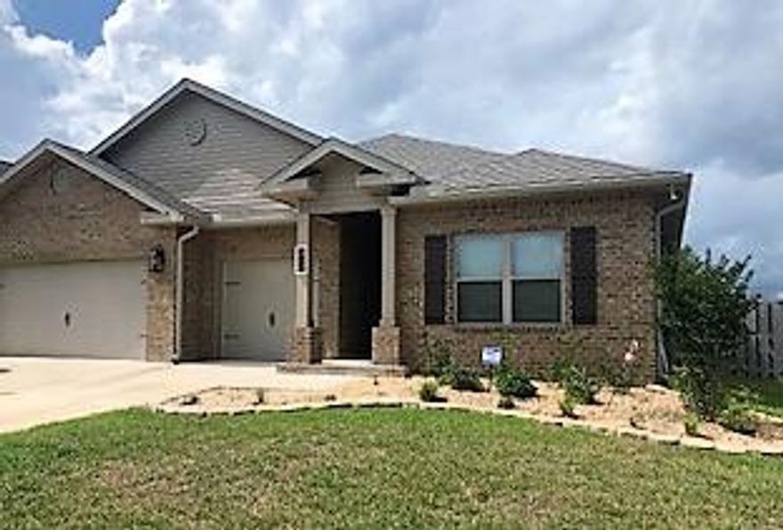 Newer home  with a 3 car front entry garage. 4 bedrooms, 3.5 baths with mother in law suite or second master bedroom with living room. Gorgeous kitchen with large island, granite counter tops in the kitchen, corner pantry, stainless steel appliances, breakfast area and open to the Great Room. Formal dining room with trey ceiling. Master suite with garden tub, separate shower, dual vanity sinks and large walk in closet. 4th bedroom has it's own bathroom and living room for a second master suite or would work great for guests. Covered back porch. Sellers did several upgrades to the home (to include: 1/2 bath, gutters, fencing).  Great location to all bases, shopping, schools.  Don't miss out on this amazing home!  Buyer to verify all deemed important information.