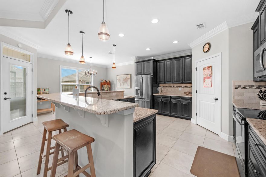 Welcome to 2394 Ellison Way in Fort Walton Beach, Florida -- a beautifully designed custom home offering 4 bedrooms, 2.5 bathrooms, and a spacious open floor plan perfect for modern living along the Panhandle of Florida.This move-in ready home features a large open concept layout ideal for entertaining, with granite countertops, stainless steel appliances, a generous breakfast bar, and seamless flow between the kitchen, dining, and living areas. Whether you're hosting friends for the game or enjoying a quiet night in, there's plenty of space to gather.The oversized owner's suite is a true retreat, complete with a large walk-in closet, double vanity, soaking tub, and ample space to unwind after a long day. The additional bedrooms are generously sized, offering flexibility for guests, a home office, or a dedicated home gym.
Custom woodwork throughout the home adds character and craftsmanship, while tray ceilings with LED lighting create an elevated, modern feel. Fresh finishes and epoxy garage floors provide durability and easy maintenance -- perfect for busy military families.
Step outside to a covered patio and fully fenced backyard, offering privacy and room for pets, play, or weekend barbecues.
Located just minutes from Hurlburt Field and Eglin Air Force Base, this Fort Walton Beach home offers a convenient commute while keeping you close to shopping, dining, top-rated schools, and the white sand beaches of the Emerald Coast. You'll be in the heart of it all without the noise and traffic with quick access to local restaurants, grocery stores, and all the coastal lifestyle amenities that make living near the Gulf so desirable.
If you're PCSing to the area or looking for a well-appointed home near base with space, upgrades, and location, 2394 Ellison Way checks all the boxes.
