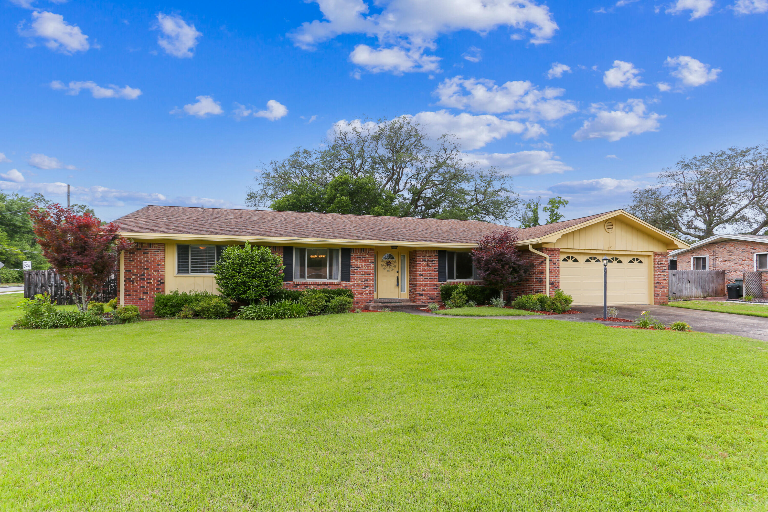 Lovely pool home in Kenwood! This home has been well maintained and has been rewired! Beautiful corner lot in a quiet area yet convenient to shopping, dining, medical care, and entertainment. Privacy fenced backyard. Full brick exterior and hurricane shutters for peace of mind. 2-car garage and large driveway. Dedicated indoor laundry room. Large primary bedroom with walk-in closet. Formal living space and formal dining area. The family room is large with a gas fireplace. Only minutes to the world's most beautiful beaches!