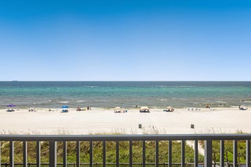 Welcome to your charming one-bedroom unit, nestled within the coveted, serene enclave of Mariner West, a low-density, mid-rise condo development. Step into the inviting living space where views of the Gulf are expansive and enticing. Delight in the unparalleled beauty of sunsets from your private balcony, serenaded by the gentle rhythm of waves lapping against the shore. Inside discover a seamless blend of style and functionality, with tiled flooring enhancing the kitchen, living, and bathroom areas, while plush carpeting adorns the bedroom for cozy comfort. The kitchen is equipped with granite countertops and a tasteful stone backsplash. Throughout the condo a tranquil coastal blue palette creates an atmosphere of relaxation and serenity. Indulge in luxury within the master bathroom, featuring a tiled shower enclosed by sleek glass doors, complemented by granite vanities in both bathrooms. Outside, Mariner West offers resort-style amenities including a gulf-front pool and tennis court, inviting you to unwind and savor every moment of coastal living. Come experience the epitome of beachfront lifestyle - your seaside sanctuary awaits!