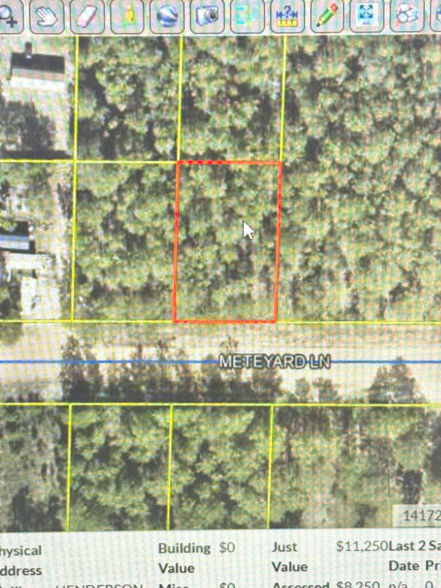 Great place to build a home.  Mobile homes welcome.   Smart long term investment.
