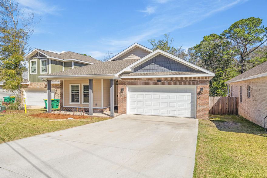 AVAILABLE NOW! This beautifully maintained 4-bedroom, 2-bath home offers comfort, style, and plenty of space. With soaring 9-foot ceilings throughout, the open floor plan feels bright and inviting.Key Features:Master Suite Retreat with trayed ceiling, oversized walk-in closet, and ensuite bathroom featuring a double vanity, tiled floors, and a glass-enclosed tiled showerModern Kitchen with granite countertops, soft-close shaker cabinets, large corner pantry, and 2024 stainless steel appliance packageCeiling Fans in the living room and all bedrooms for year-round comfortPrivate Backyard backing up to a small wooded stream for a peaceful, natural settingLocated in the heart of Niceville,  just minutes from Eglin AFB, shopping and dining, and a short drive to the  white-sand beaches of Destin.

NO smoking. 600 minimum FICO credit score required in addition to meeting rental criteria. Pets allowed upon approval with a non-refundable pet fee and with a Petscreening.com report.

All applicants are required to complete an application on https://onefamilypropertyservices.petscreening.com/
regardless of if they own a pet or not.  Applicants with an ESA are also required to complete the application.





