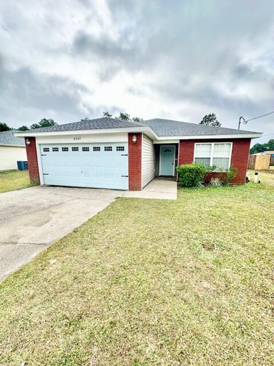AVAIL: 12/13. SEC DEP = $1,950 - CAN BE BROKEN UP IN 2 MO. INSTALLMENTS IF QUALIFIED. PETS ALLOWED UPON OWNERS APPROVAL & W/ A PET FEE! NO SMOKING! Nice home offers an open & bright floor plan. Large living area w/ plant ledges, ceiling fan & arch entry ways. Kitchen features a breakfast bar, stainless steel appliances & an abundance of cabinets & counter space. Dining area off that. Washer & dryer hookups inside off kitchen as well. Split bedroom plan for extra privacy. Master suite offers dual vanity sinks, garden tub, window for natural light & a huge walk-in closet. Other features include: bonus room/converted garage w/ concrete floors, sunroom, neutral colors throughout, 2'' mini-blinds, yard building, sprinkler system on a well & timer for easy lawn care (cleared area only), open back patio area & a privacy fenced backyard. All electric! All this & conveniently located to beaches, schools, Hurlburt Field AFB, everything!