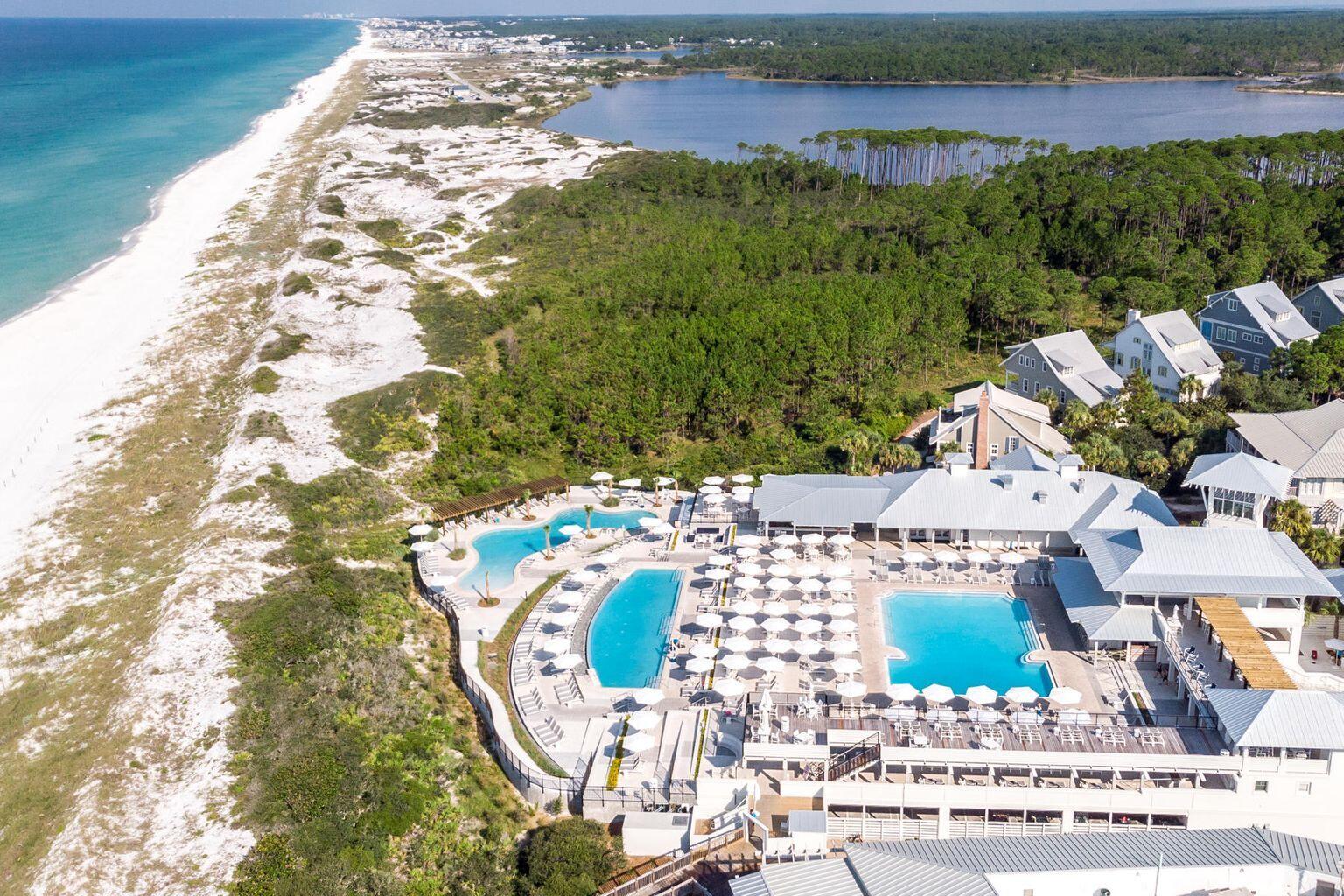 Rare Watercolor Park District homesite. Spacious property bordered on the rear by preservation area makes for an extremely private setting. Future homeowners will enjoy exclusive access to the world class amenities of the Watercolor resort including the beach club, Camp Watercolor, multiple additional pools, fitness center and much more. The large homesite offers the ability to construct a large home with private pool, garage and guest quarters. Do not miss this rare opportunity to build your custom home in Watercolor.
