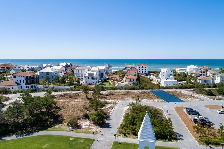 Situated on the gulf side of Alys Beach, this sizeable homesite provides opportunity to deliver a spacious home.  Design Code allows for a 2.5 story home with outdoor uncovered terrace.  Several such homes have been constructed in the adjacent Blocks of UU & VV.  Conveniently located near the Private Owner's only Beach Club and Beach Plaza, and a short walk to the Alys Beach Town Center.  A great opportunity for a sizeable family home in Alys Beach.