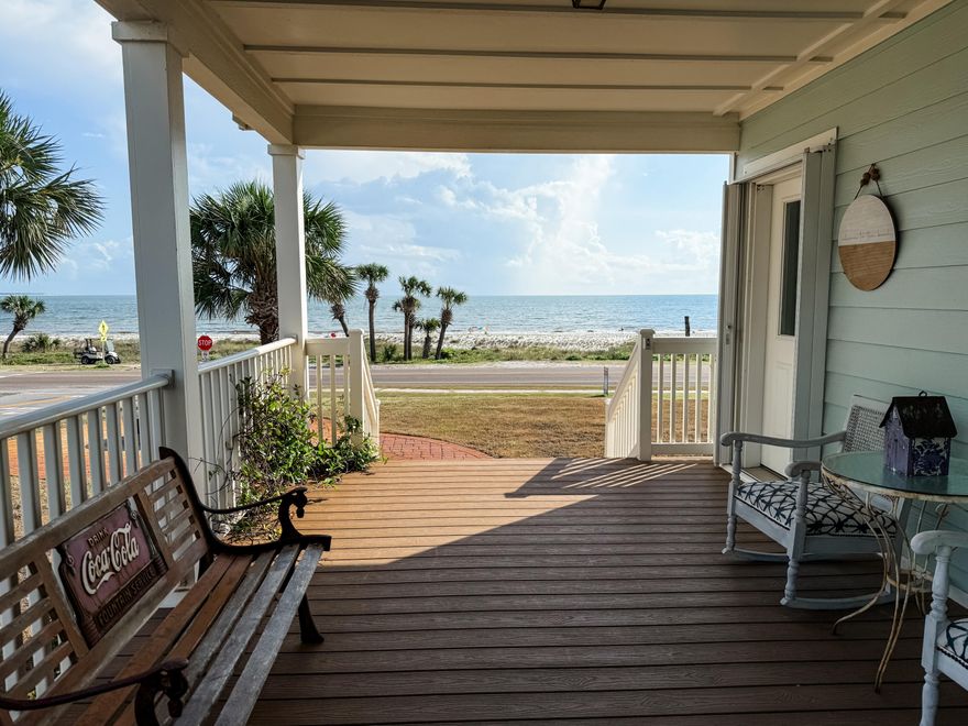 Investor's Dream with Gulf Sunset Views, Income Potential & Coastal Charm! Welcome to this unique and flexible 3-bedroom, 2-bathroom property in Gulf County, Florida--a laid-back coastal community where life moves at your own pace. Whether you're looking for a profitable investment, a primary residence, or a beachside retreat, this property checks all the boxes. The turnkey front unit is ready to generate immediate rental income or welcome new residents. Out back, a massive workshop with a 2-car garage offers endless potential--use it for storage, hobbies, or convert it into a guest house or second rental unit. Enjoy your evenings on the custom paver patio with a built-in gas fire pit, or walk to the beach for campfires on the sand as you watch the sunset over the Gulf of Mexico. Or simply take in the view from your own private lotno crowds, just peace, and postcard-worthy skies. With ample storage and flexible living space, this home is ideal for full-time living, vacation use, or short- and long-term rental income. Live easy, invest smart, and soak up the serenity of Gulf County's relaxed coastal lifestyle. Franklin Homes Builder, modular 2 x 6 construction on block foundation.