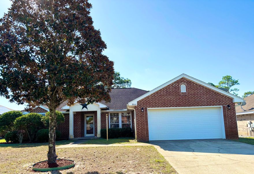 This stunning four-bedroom home features an open and inviting layout, perfect for creating lasting memories. With two full baths, mornings are effortless, ensuring everyone starts the day refreshed. The home offers a split-bedroom floor plan, a master suite with his-and-her closets, and an additional private bonus room off the master bedroom. Enjoy wood cabinets throughout, stainless steel appliances, and an oversized laundry room with extra cabinet space for storage. Step outside to a large fenced yard with an additional storage shed, perfect for enjoying the Florida sun or evening breezes.ANY SIZE PETS allowed with a non-refundable pet fee for each pet and approved pet application. (no aggressive breeds, no puppies).  All Coastal Realty Services residents are enrolled in the Resident Benefits Package (RBP) which includes renters insurance, HVAC air filter delivery (for applicable properties) and our best-in-class resident rewards program, and much more!