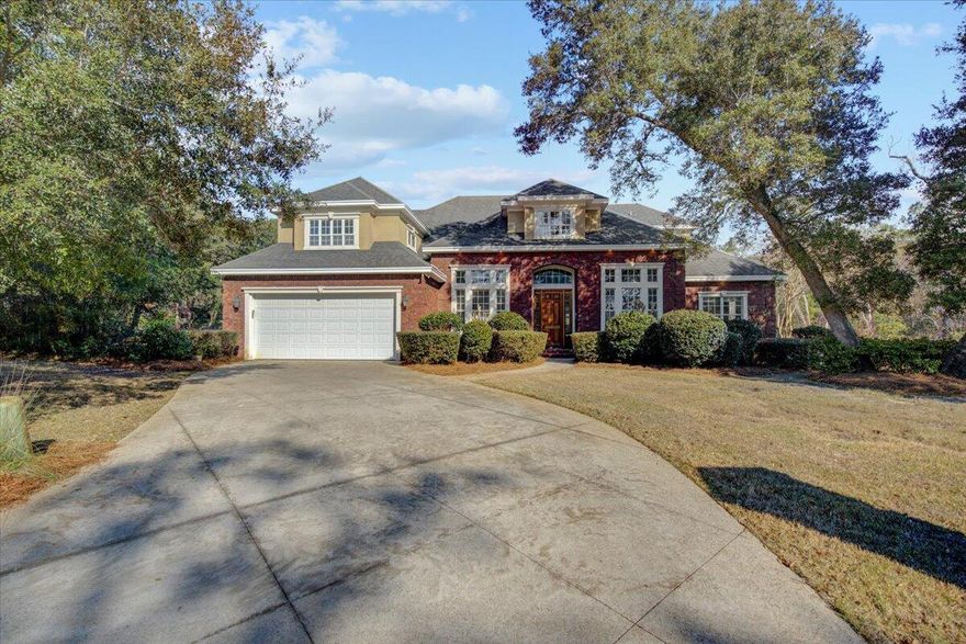 In need of a large home on the most desirable street in all of Niceville?  Come & see this custom 4,292 sq' 6 bed/4 bath home in the heart of town.  Water views from some of the rooms!! Gourmet kitchen has stainless steel appliances, gas cook top, walk-in pantry, island, & stone countertops.  Spacious great room w/custom built-in bookcases, & French doors to covered patio with gas grill hookup.  Master suite on the opposite side of house from other 2 downstairs bedrms for maximum privacy.  Master bath includes dual sinks, whirlpool tub, separate shower &WC, & two large walk-in closets.  Upstairs has 3 bedrooms & 2 full baths.  One bedrm spans the garage & can be used as a bonus/flex space, office, or den.  Plenty of room for a pool.  Buyer to verify all deemed important information