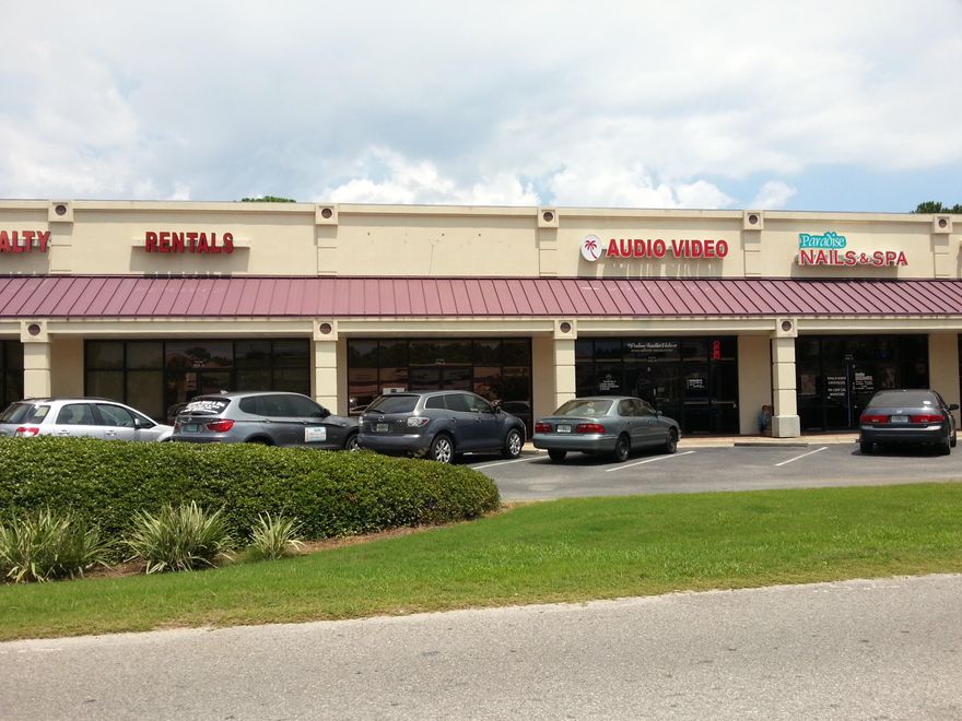 CAM FEE INCLUDED! ALL-IN $1,350 PER MONTH.Rare Frontage Hwy 98 visibility office space condo, in one of the most desirable business centers Miramar Plaza. Well positioned with 48,000 daily traffic count. Dual ingress/egress from frontage Hwy 98 and the secondary artery on Scenic Gulf Drive, in the rear of the complex. This space hosts an existing office build-out and includes, Kitchenette w/break-room, back-door access for staff and deliveries. Generous parking in busy tenant mix center. Includes Cat-5 feature left from previous Tenant.