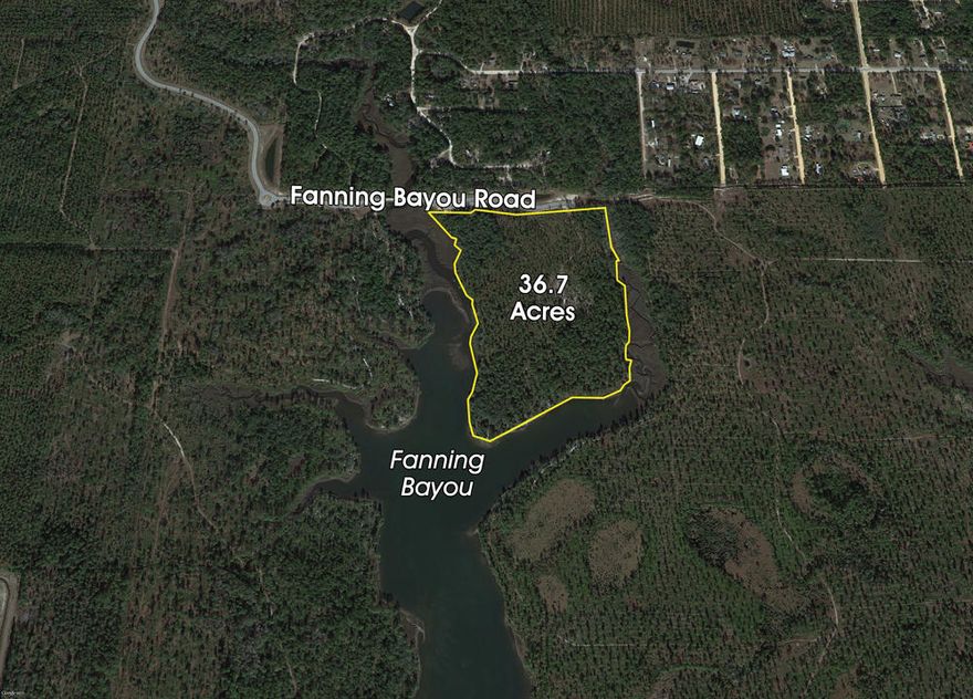 Stunning waterfront acreage with formerly approved site plan yielding (111) single-family residential lots, as well as DEP approval and permit for a community marina on Fanning Bayou with protected deep-water and access to St. Andrews Bay and Gulf of Mexico. This is an extraordinary development opportunity in an otherwise low density nature habitat surrounded by environmentally protected areas! (30)-slip marina just approved! Please inquire for further details. Buyer must verify all information and specifications. Located in Southport, just on the north side of Panama City, within easy commuting distance of Panama City, a short drive to the famous Beaches of Northwest Florida, and the new airport.