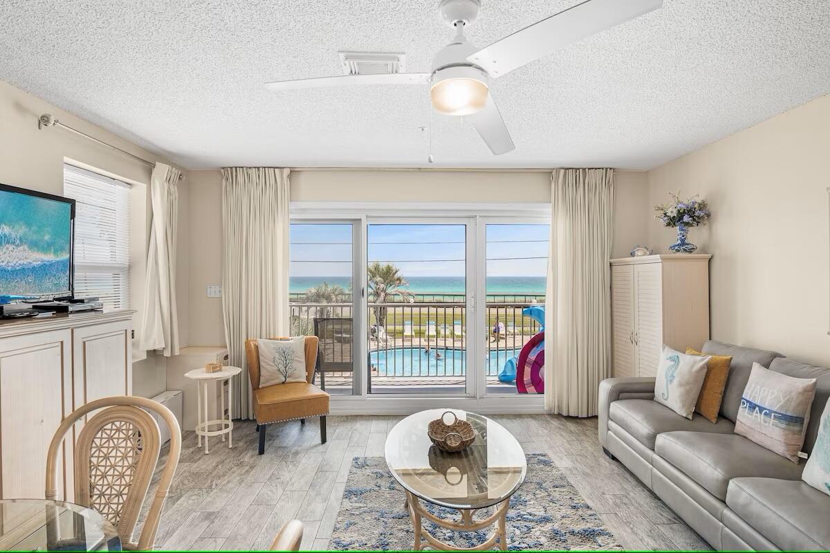 Prime Corner Unit in building 2 with Strong Rental Projections - $65K to $75K Annually! Welcome to Unit 2213 at 2606 Scenic Gulf Drive, Miramar Beach, FL a stunning corner unit that seamlessly blends coastal elegance, comfort, and investment potential. Situated in a well-maintained condominium complex, this property boasts unparalleled Gulf-front views and direct beach access, making it a highly sought-after destination for both personal enjoyment and lucrative rental income. This spacious one-bedroom, two-bathroom retreat is thoughtfully designed for relaxation, featuring abundant natural light, an open-concept layout, and premium finishes throughout. As a corner unit, it offers added privacy and expansive Gulf views, setting it apart from others in the community. Residents also enjoy a access to toptier amenities, including a resort-style pool, fitness center, and beautifully landscaped grounds.
With projected rental income between $65K and $75K annually, this property presents an exceptional opportunity for investors looking to capitalize on Miramar Beach's thriving short-term rental market. Whether you're searching for a vacation home, an income-producing investment, or both, Unit 2213 delivers on every level. Experience the best of Scenic Gulf Drive living, with world-class shopping, dining, and recreation just minutes away. Don't miss this rare opportunity to own a premier Gulf Coast investment schedule for your private showing today!