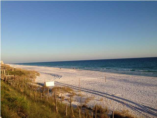 It's Alerio, offering BRAND NEW beach condos. Stroll across the street to the beach via one of the two deeded beach accesses (1 private), or hop in your golf cart for a short ride to shopping, dining and entertainment on Scenic 98 (a.k.a. Old 98).This 2nd-floor, 3-bedroom condo offers wood floors throughout with tile in baths; 10-foot ceilings; crown moulding in living area; granite countertops in kitchen & baths; stainless steel appliances; washer and dryer; and two-year warranty. An on-site check-in office adds to Alerio's value and security as a vacation rental. Alerio will be fenced and gated, with a fabulous heated pool, hot tub, splash pad for kids and outdoor grilling area. Don't miss this unique opportunity to own a vacation rental condo at low pre-completion prices!