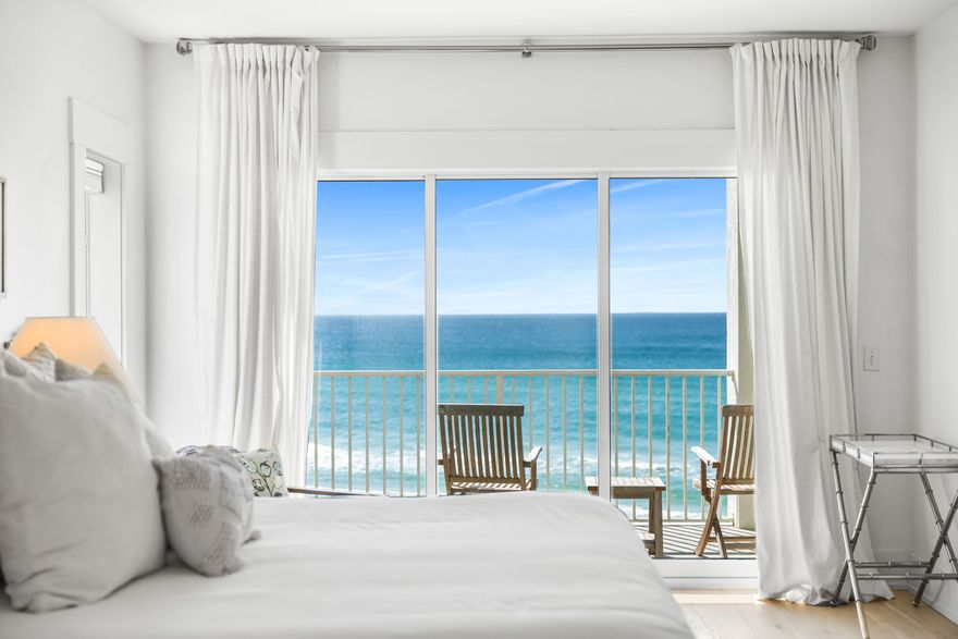 Experience unrivaled coastal luxury living in this   remodeled  and updated Gulf-front residence on Scenic Highway 30A in Seagrove Beach. This expansive 4BR/3BA unit occupies an entire floor in an intimate building and showcases breathtaking panoramic Gulf views from living areas, master suite, and generous covered balcony! Featuring an open floor plan, this residence blends casual elegance with beachside sophistication. Enjoy private deeded beach access, an exclusive pool shared with just a few residences and convenient storage for beach gear. Ideally located near upscale dining, boutique shopping, and world-class beaches.