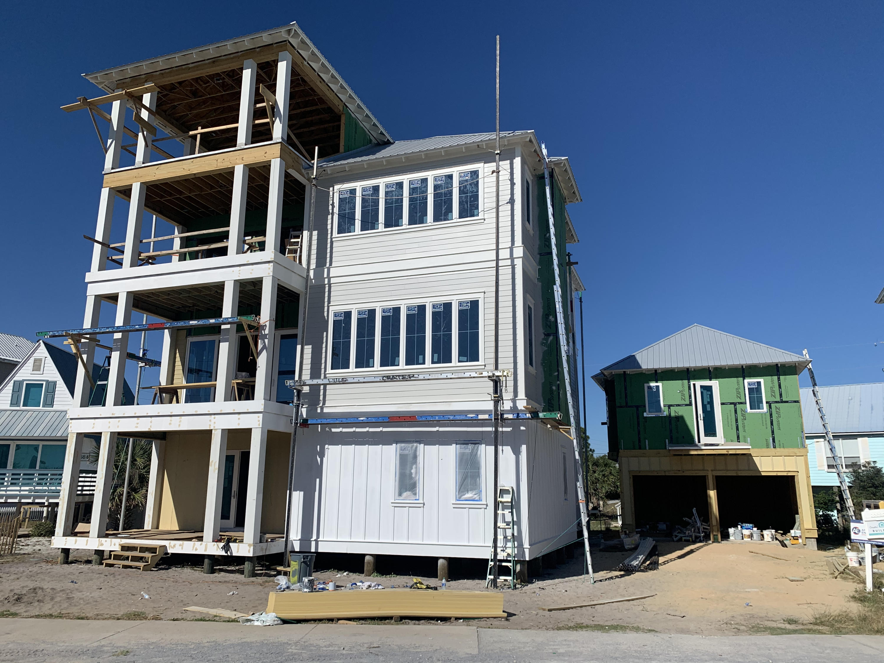 Enjoy the peacefulness of the west end of 30a with breathtaking views of the gulf and Allen and Oyster Lakes in this second row home. Construction is currently under way on this 7bd/7a 5587sq ft home that includes a private pool, 2 car garage with carriage house, and a party deck on the 4th floor for the perfect sunset.Please contact for more info.