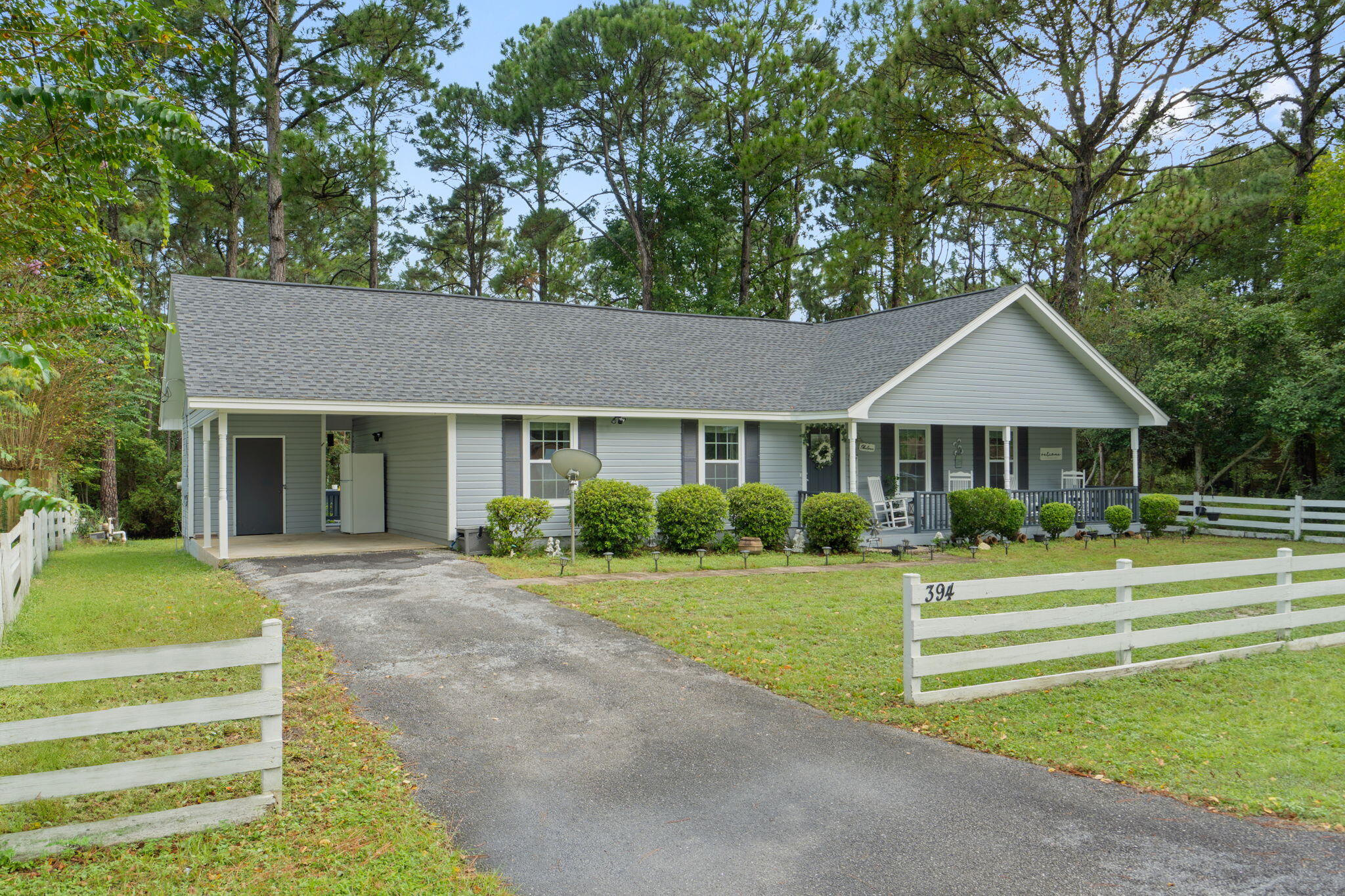 If you're looking for quiet living, close to Hurlburt(about 6 miles) and Eglin, but also close to the beach, you've found it! This charming home sits on a serene street and backs up to a beautiful pond! The owners have taken loving care of their home and have updated the kitchen appliances along with a new roof (2022), HVAC (2024) and hot water heater (2016-although it was installed new just a few years ago). Tile and LVP floors have been installed throughout the home and the master bathroom has been updated. The backyard is an oasis with a large deck and a fishing pond, but Navarre Beach is just over 6 miles down the road! Enjoy the best of both worlds! Call to schedule your appointment to view this beautiful home today!