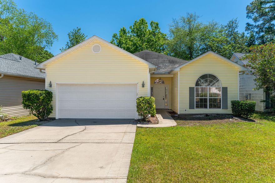 This charming home features 3 bedrooms and 2 bathrooms, perfect for anyone looking for a cozy space to call home! The open floor plan allows for easy flow between the living room, dining area, and kitchen, making it ideal for entertaining guests or simply relaxing with loved ones. The eat-in kitchen is a chef's dream, with counter space and storage for all your cooking needs. Step outside onto the large back yard deck, where you can enjoy the beautiful Florida weather and host outdoor gatherings. Don't miss out on the opportunity to make this house your new home!