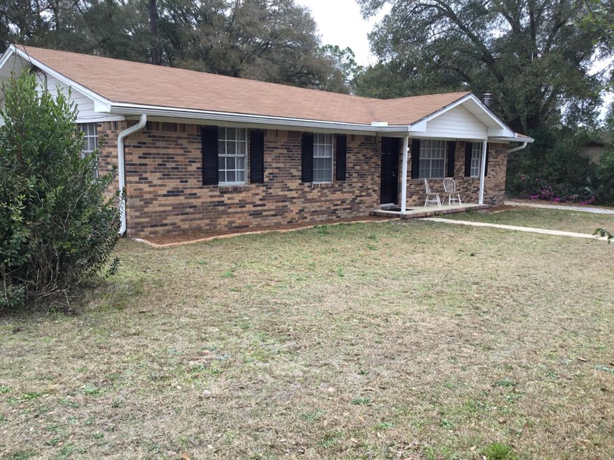 This 3 bedroom 2 bathroom home has much to offer!  Complete with all furnishings, TVs, washer and dryer and shed.  Has been newly painted, new blinds, cabinets painted, wainscot in dinning room and backsplash in kitchen, new ceiling fans in bedrooms, new bathroom vanities, paint on shutters and exterior doors.  HVAC 2020.  All information deemed important to be verified by the buyer.  Call for a showing as this one will not last long!