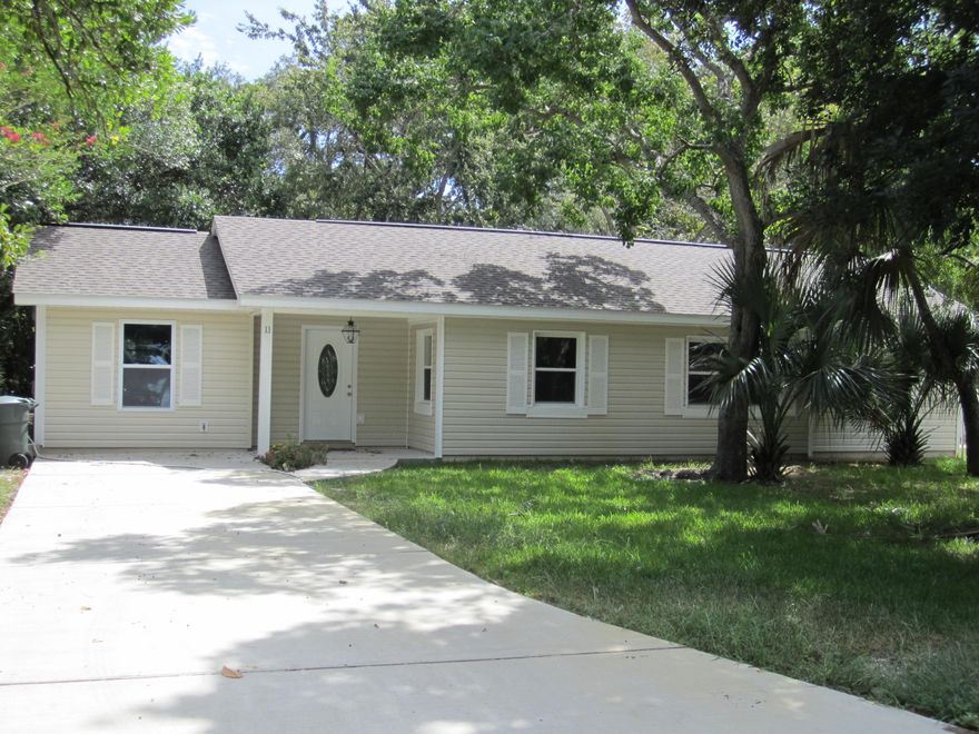 HATE HASSLES? THEN MOVE INTO THIS DELIGHTFUL Newly renovated home with a new 30 year roof, 3 Ton A/C and lawn pump. The kitchen features beautiful new Espresso color cabinets, new counters and stainless steel appliances (dishwasher, microwave and stove. There is a new Master Suite addition with full bath and walk in closet. Also added is a Huge indoor Laundry Room. Seller has also added all new windows, and vinyl siding on the exterior. This one is just waiting for a new family and won't last long!