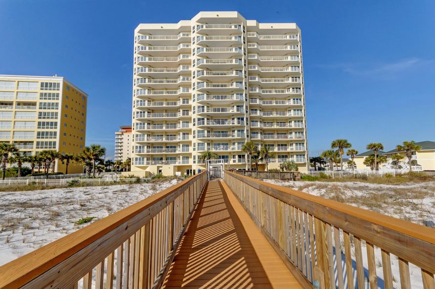 **VIEW 3D Tour** Elegance and sophistication personified in this luxury NON Rental Penthouse. P2 Holiday Isle Towers, a 3br/3ba 1750 condo perfect primary or 2nd home is professionally designed in a neutral palette flowing freely from room to room. Tiled floors accented by area rugs. Kitchen offers a full array of stainless appliances, wood cabinets, window w view of the Destin Harbor (bonus private harbor side patio area); dining alcove, sitting area and very comfortable living area with the most magnificent views of the Gulf Snow White beaches. 2 gorgeous Gulffront master brs. West side master bath en suite offers double vanity, remodeled bath with whirlpool tub, walk in shower, his/her closets. Floorplan was remodeled to include a 3rd private bath. Step out to the balcony