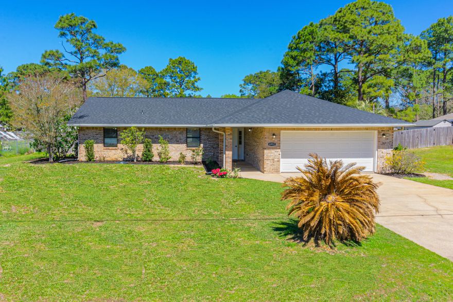 VA Assumable at 3.5%! Bring your Chickens! Bring your RV! You Enter this Cozy Well Kept 3 Bedroom/2 Bath Home Through a Generous Foyer. The Great Room Has Vaulted Ceilings and a Sliding Glass Door to the Back Yard. New Flooring and Paint! The Updated Kitchen Joins the Living Area with the Breakfast Area. The Door from the Kitchen Leads to a Screened in Patio for Bug Free Enjoyment. In the Large Fenced Backyard you Find a Chicken Coop and an RV Parking Area Equipped with a Fish Cleaning Sink,  Power and Water. PERFECT for Covered BBQ Gatherings or a Fish Fry. Install a Pool for Maximum Outdoor Living Fun! UNMATCHED HBTS Rec Center with All the Amenities. Come See For Yourself! Buyer to verify all pertinent information.