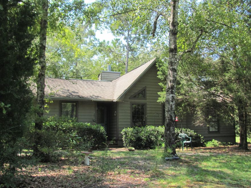 LOCATION,LOCATION,LOCATION! Located in the beautiful Eucheanna Valley, on 2.3 acres, you will find this four bedroom, 2 bath ranch style home. Only minutes to town, the historic district and Lake Defuniak! This home features an open floor plan with split bedrooms, cathedral ceilings in the living room with a beautifully centered floor to ceiling stone fireplace! The eat-in kitchen features a large breakfast bar and beautiful bay window. 30 year dimensional roof was installed in 2000, Rheem heat pump was installed in 2005, well pump and water heater replaced in 2004. 16x20 Studio with 220, water, gas heater and benches, large shed also. This home is priced to sell! Home is being sold as is and seller firm, at this price. Call for your tour today!