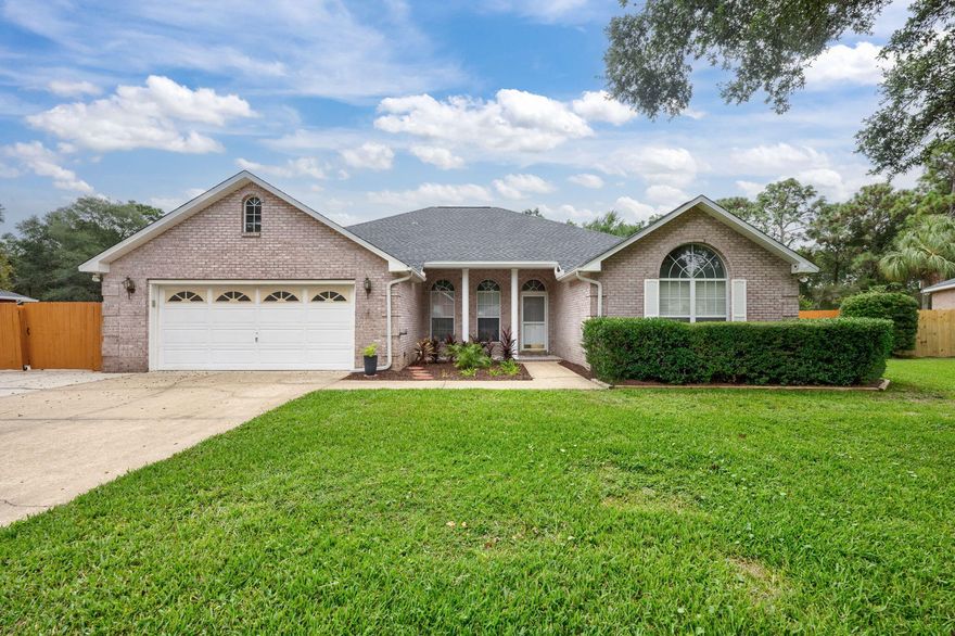 A Recently added roof in 2023 by Warren Roofing. This stunning all-brick home at 36 Hillcrest Drive in Shalimar is located in the highly desirable Poquito Bayou neighborhood. Known for its atmosphere and close proximity to Eglin Air Force Base, this community offers a perfect blend of convenience and tranquility. The property features a refreshing saltwater inground pool with a new liner, a fully fenced backyard for added privacy, and both covered and enclosed patios ideal for outdoor relaxation. The spacious outdoor area includes a large grilling space and a cool deck coating to protect your feet from the heat. The driveway has been extended to accommodate RV or boat storage, complete with a double gate.


Inside, the home boasts cathedral ceilings, a split-bedroom layout, and a well-appointed kitchen with a smooth stovetop range, a movable island, a breakfast nook, and a view of the pool. It also includes a separate dining room and laundry room. With four spacious bedrooms, there is plenty of room for everyone. The primary suite is a true retreat, offering a large walk-in customized shelved closet and a luxurious master bath with double vanities, a jacuzzi garden tub, and a separate shower. Additional amenities include a lawn pump sprinkler system, rain gutters, and an attached garage.


Nestled in one of the most desirable areas of Okaloosa County, this home offers a unique opportunity for water access. Surrounded by the serene waters of Garnier Bayou to the west and Poquito Bayou to the south, the community is a haven for those who love the water. The Poquito Bayou Boat Ramp Park is a popular spot for boating and water activities, while Leo Norred Park provides a perfect setting for an afternoon of recreation and relaxation.


Set in the vibrant Okaloosa County, this home is just minutes away from pristine beaches, vibrant shopping destinations, lush parks, and the scenic waterfront. With excellent schools like Longwood Elementary, Meigs Middle, and Choctawhatchee High School nearby, this home is perfect for everyone. 


Within minutes to Eglin, Hurlburt Air Force Base, and surrounding military installations, this fully developed community is highly desirable. With all its amenities, this home truly embodies the saying, "There is no place like home." Make 36 Hillcrest Drive your dream home today and start enjoying all the wonderful amenities and the unbeatable location it has to offer.




