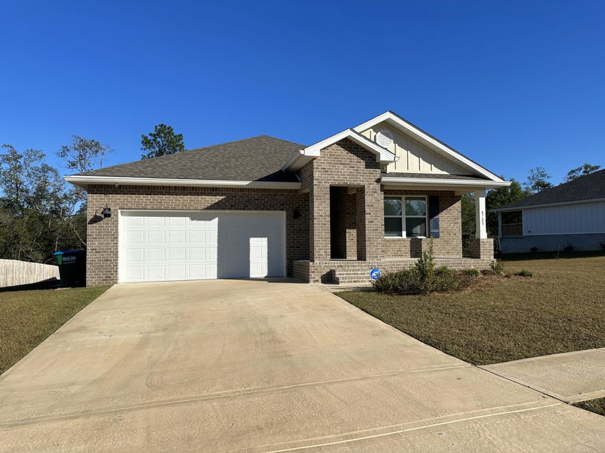 Welcome to Heritage Plantation; WITH COMMUNITY POOL! This 4 BR/2 Bath upgraded home features luxury vinyl plank flooring throughout and lush carpeting in the bedrooms. The kitchen boasts SS appliances. White Cabinets Center Island .Lots of the greenspace spanning the rear of your backyard. Your property actually extends more than 15 feet into the woods.. and that's where you'll find another bonus-- THE CREEK! covered back porch while watching the wildlife and enjoying your morning coffee.