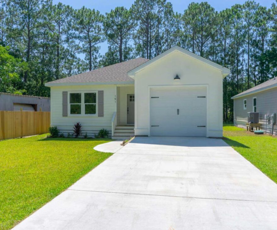 Major price improvement and motivated sellers! Adorable 3/2 with large one car garage on level lot in Santa Rosa Beach. Large open kitchen to the dining and living area that overlook the fully fenced back yard. The guest bedrooms share a hallway bath on the front of the house, with the private primary suite on the back. There is a pantry and laundry area off of the kitchen. Minutes to Cessna Landing, 30A beaches and all that South Walton has to offer!