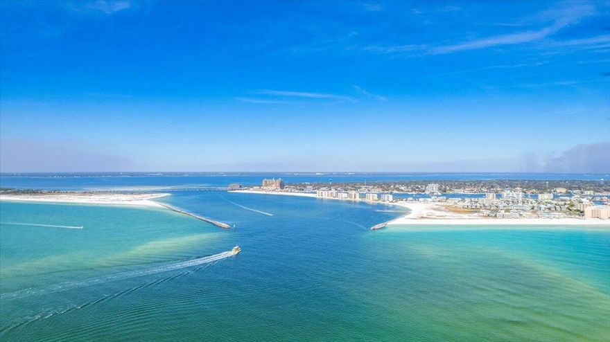 Don't miss your chance to have your own piece of paradise. East Pass Towers II is nestled on the tip of the picturesque Norriego Point at the end of Holiday Isle in Destin, Florida. This gated complex is located right on the east pass offering expansive views of both the Gulf of Mexico and the Destin Harbor. Are you a beach lover and a boater? Here you get the best of both worlds. You can watch boats coming and going from your very own substantial balcony. Spotting dolphins are common occurrences as well! The views are nothing short of spectacular from any angle. At night enjoy all the amazing lights of the Destin Harbor and during season enjoy the fireworks display every Thursday night. The pool, hot tub, and private beach are exclusive to East Pass Towers Owners only. To include,