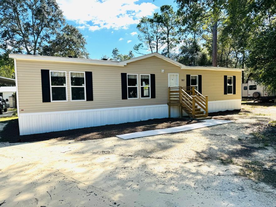 Developer Close Out!  Reduced Below Appraisel.  Wind Zone 3 Home located in Flood Zone X.  4 Bedrooms 2 Bath, 3 Ton Heatpump, ready to move in.  Freeport City Water (tap fee paid)  Septic Tank (sewer coming soon).  Bring a Qualified Buyer and Earn