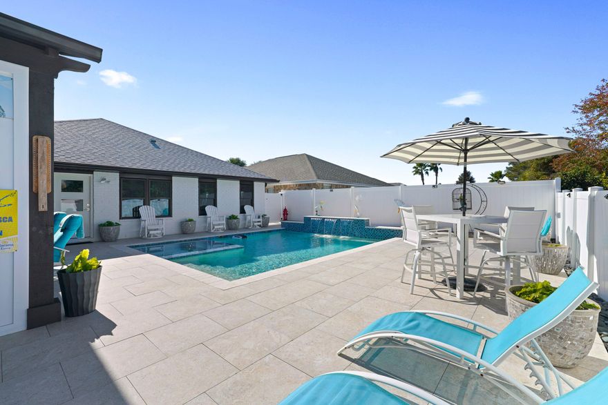 Welcome to 237 Sandy Cay, a completely redone coastal retreat located in a gated community along Scenic Highway 98 offering a premium location with deeded beach access just steps away. This stunning property features a private pool and spa, creating the perfect space for relaxation after a day at the beach. Thoughtfully renovated throughout, the home showcases updated finishes, a backyard oasis, and turnkey readiness--ideal as a primary residence, second home, or income-producing vacation rental. With strong rental potential, guests will love the walkable beach access, privacy of a gated neighborhood, and convenience of cruising Scenic 98 by golf cart. If you're looking for a personal beach getaway or a high-performing investment, 237 Sandy Cay delivers on location, lifestyle, and value!