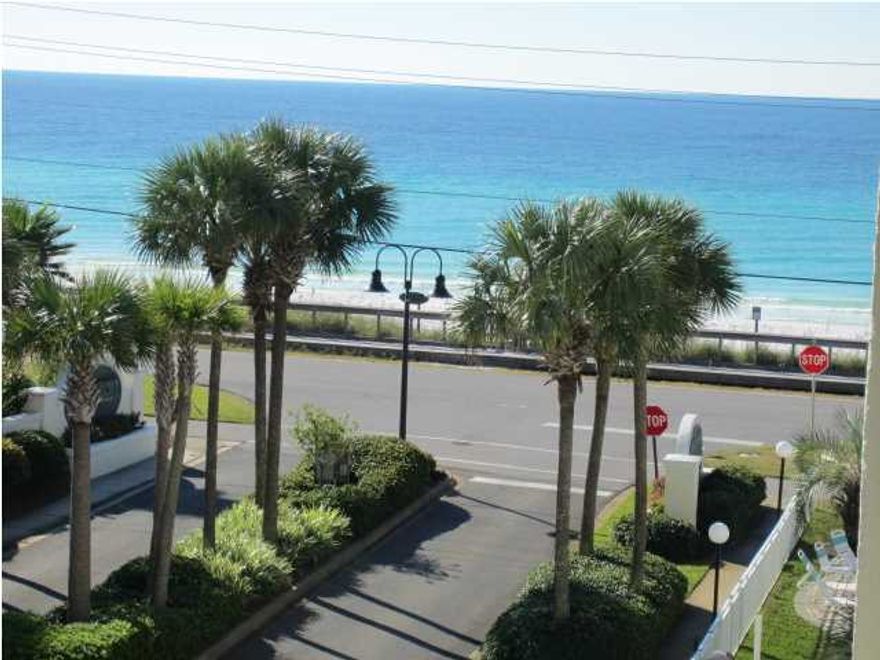 #1 View in Building one. 4th Floor and most southern view. Maravilla continues to be one of the best family destinations for owners and guest. This 33 acre property has gated entrance off US 98 and also Scenic Gulf Drive. In addition to 500 feet of deeded beach, the community features two tennis courts, shuffle board court, basketball goal, two pools with clubhouse pool heated seasonally and south pool has gulf view, whirlpool, community clubhouse with kitchen facilities, and ample green space for the children to enjoy. Community is within walking distance of several restaurants and within 2.5 miles of two large shopping centers.