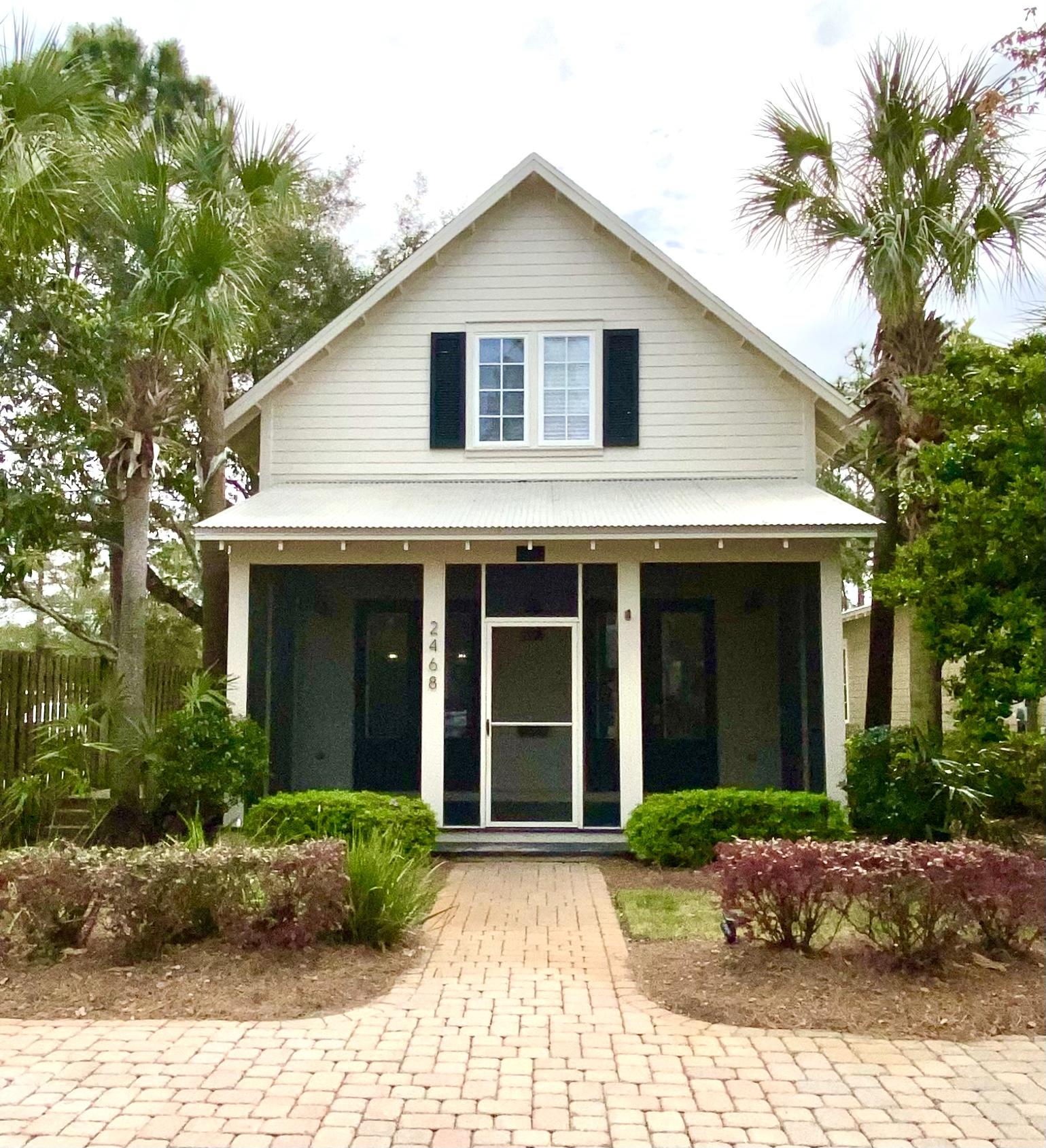 Professional Photos coming! Newly updated Bungalo is a must see to appreciate. This never before rented end unit located on a dead end street offers privacy and features many desirable upgrades. A gas burning fireplace centers the main living area, and a freshly painted interior highlights the like-new appearance of this move-in ready cottage. All new stainless steel appliances with granite countertops complement a fully equipped kitchen. A large screened-in front porch provides the perfect setting for entertaining & outdoor dining. Located in the beautiful Sandestin Golf & Beach Resort, residents enjoy access to four golf courses, private beach, marina, tennis courts and outstanding shopping & dining opportunities in Village of Baytowne Wharf & Grand Boulevard. A few of the recent updates include 2 new Carrier HVAC units installed in 2018. New UV purifier and thermostat installed as part of HVAC upgrade. New paint interior and exterior including ceilings and all trim. New LVP flooring throughout the entire home including all closets and storage area. New blinds on front french doors leading out to the expansive screened in porch. All new door knobs and pulls. Beautiful furnishings make this home a must see to appreciate! Professional Photos coming soon!