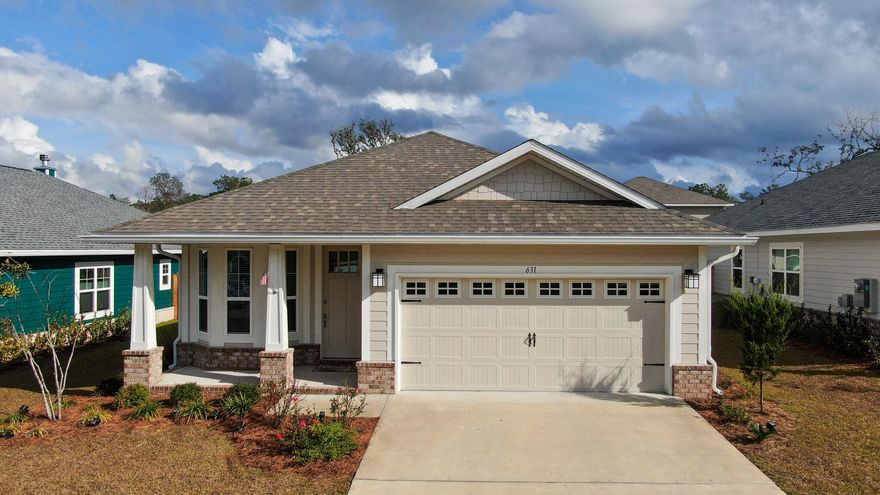 This adorable 3 bedroom, 2 bathroom craftsman cottage house is located in Lafayette Creek Landing subdivision right behind Publix Super Market at the shoppes at Freeport. This gated community offers amenities such as a large club house, community pool, and a beautiful nature trail that leads to the historic Lafayette Creek. Nestled in the center of the neighbourhood, the home offers :- open floor plan -large master bedroom -large walk-in master closet -fenced in backyard with multiple flower & vegetable gardens and much more!The growing town of Freeport is located minutes away from the Choctawhatchee  Bay, 30A and the white sand beaches of the Gulf of Mexico.This home will not last long! Don't miss out! Call today!