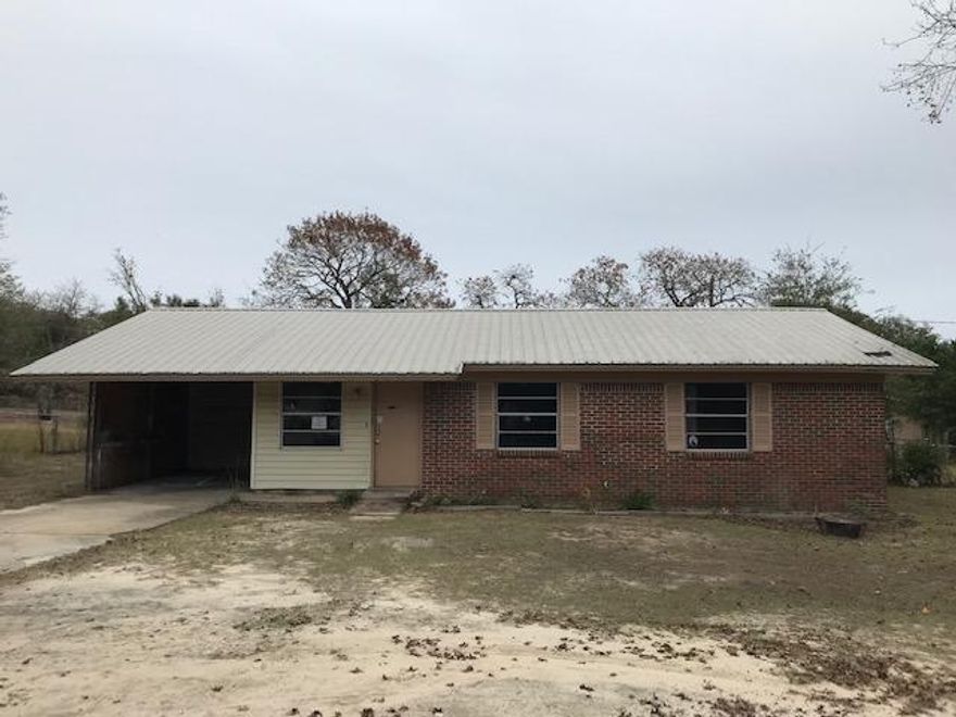 Great opportunity. This is a 3 bedroom 2 bathroom ranch style home with a carport that has been framed in. The lot is approximately 14026 square feet and living area is approximately 1092 square feet. Come take a lookk and see what you can accomplish in this home.