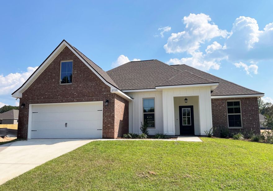 Awesome builder rate plus FREE refrigerator. Restrictions apply.The ROSES V G in Young Oaks community offers a 3BR, 2BA, open design with flex space and computer desk/niche. Upgrades added (list attached). Features: double vanity, garden tub, separate shower, and 2 walk-in closets in master bath, tray ceiling in master bed, kitchen island, walk-in pantry, covered front and rear porch, recessed lighting, crown molding, ceiling fan in living and master, framed mirrors, smoke and carbon monoxide detectors, landscaping, architectural 30-year shingles, flood lights, and more!Energy Efficient Features: water heater, electric appliance package, vinyl low E MI windows, and more! Energy Star Partner.