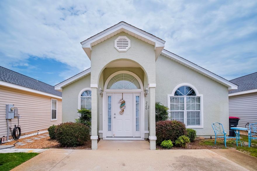 Tucked away in the neighborhood of Palm Cove, this inviting 3-bedroom, 2-bathroom beach house offers the perfect blend of comfort and convenience, just a short drive from the beach.The cozy living room creates a welcoming atmosphere for unwinding after enjoying a day on the nearby white sandy beaches. The living area opens to the kitchen making it perfect for preparing meals or entertaining guests.The master bedroom is complete with a walk-in closet and an en-suite bath. Two additional bedrooms offer flexible space for family, guests, or a home office, while a second full bathroom ensures comfort and convenience for all. This home's low-maintenance surroundings make it an easy choice for those looking to enjoy a relaxed, coastal lifestyle.