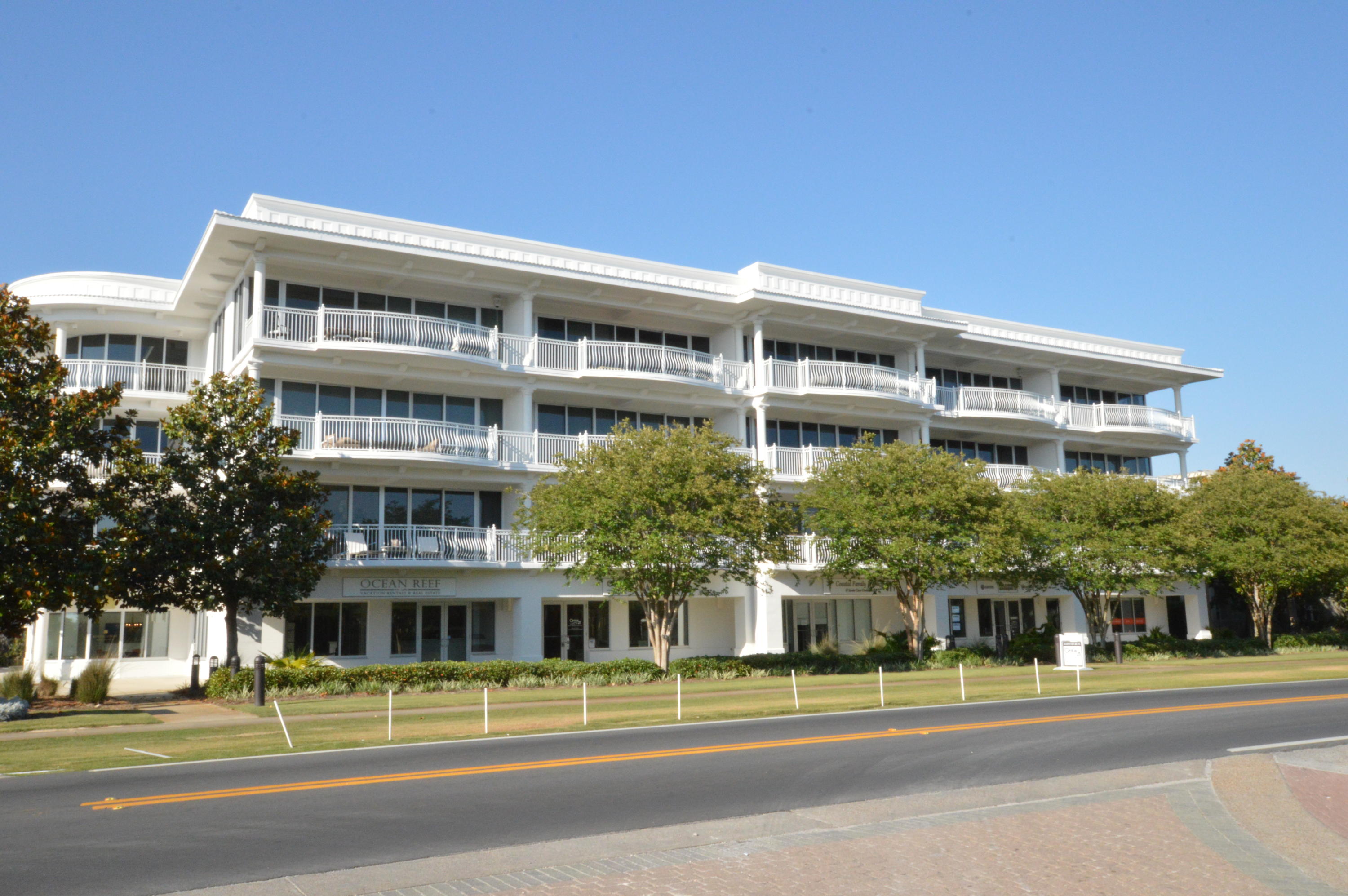 Price Reduction!! Awesome Location!! Directly across from Paradise by the Sea between Alys Beach and Rosemary Beach sits Alexander at Palm Court on Scenic 30A. Enjoy walking to Rosemary beaches fine shops and restaurants or take a short car ride to numerous restaurants and fun activities. Unit #205 is a spacious 3BR/3BA LUXURY CONDO with upgrades of granite countertops, tile floors, crown molding, tray ceilings and stainless steel appliances. Enjoy sunsets on the spacious balcony and breathe in the salty fresh sea air. Enjoy the Seacrest 12,000 sq. ft. pool and deeded beach access.Decorated in a comfy beach theme and it is rental ready with great rental potential. *NEW* Freshly painted inside and out! Best Buy at Alexander at Palm Court on Scenic 30A!